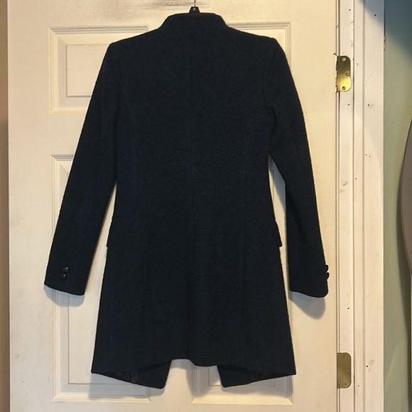 Beat 100% Wool Jacket Blue Size 55 (Small) From Korea - Picture 5 of 8